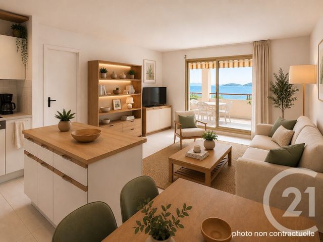 Appartement T2 à vendre - 2 pièces - 49.56 m2 - LE LAVANDOU - 83 - PROVENCE-ALPES-COTE-D-AZUR - Century 21 Net-Immo Agency